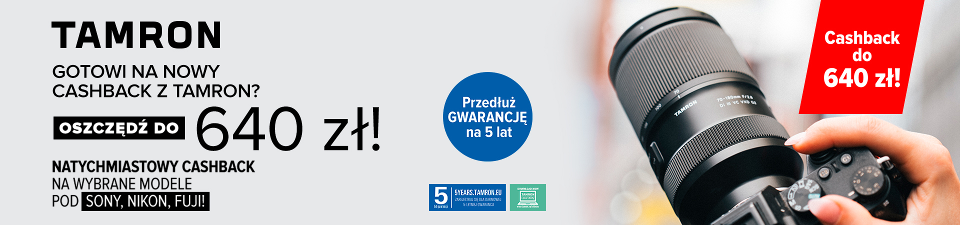 Baner promocyjny Tamron